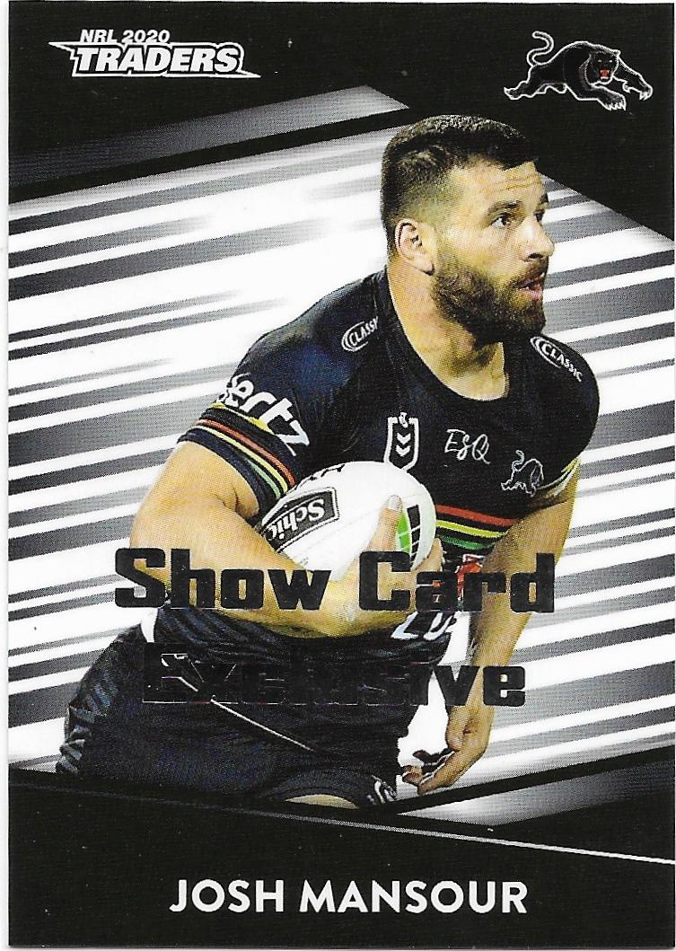 2020 Traders Show Card Exclusive (107) Josh MANSOUR Panthers