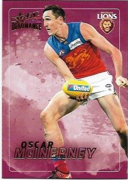2020 Select Dominance Base Card (20) Oscar MCINERNEY Brisbane