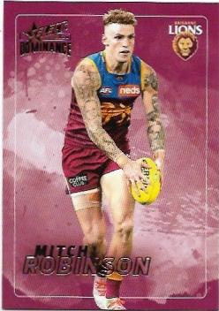 2020 Select Dominance Base Card (23) Mitch ROBINSON Brisbane