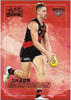 2020 Select Dominance Base Card (58) Shaun MCKERNAN Essendon