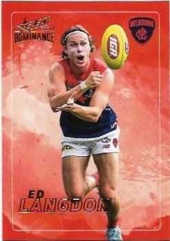 2020 Select Dominance Base Card (127) Ed LANGDON Melbourne