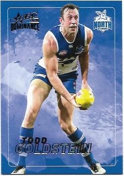 2020 Select Dominance Base Card (137) Todd GOLDSTEIN North Melbourne