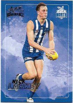 2020 Select Dominance Base Card (140) Nick LARKEY North Melbourne