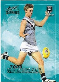 2020 Select Dominance Base Card (156) Todd MARSHALL Port Adelaide