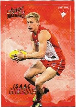 2020 Select Dominance Base Card (187) Isaac HEENEY Sydney