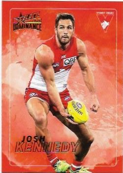 2020 Select Dominance Base Card (188) Josh KENNEDY Sydney