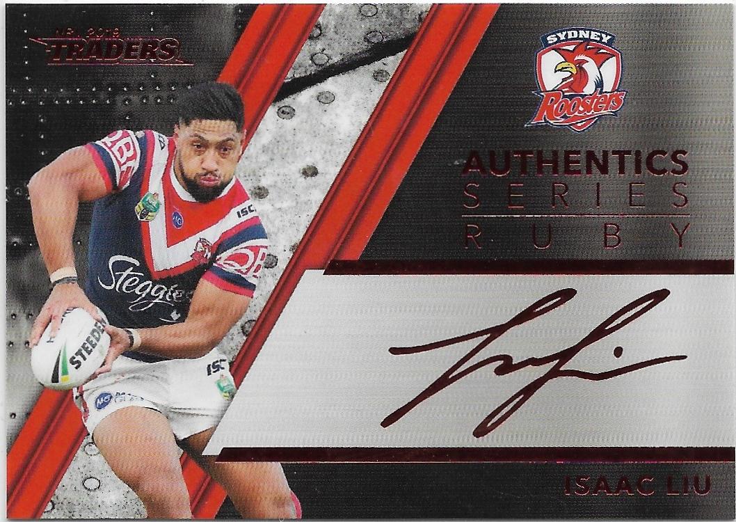2019 Traders Authentic Ruby Signature (ASR14) Isaac LIU Roosters