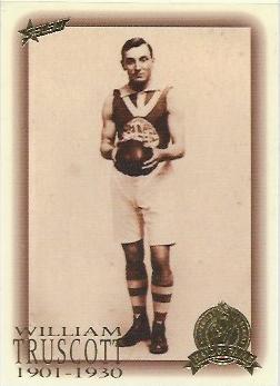 1996 Select Hall Of Fame (21) William Truscott East Fremantle / Perth