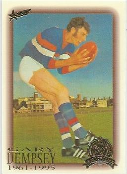 1996 Select Hall Of Fame (84) Gary Dempsey Footscray / North Melbourne