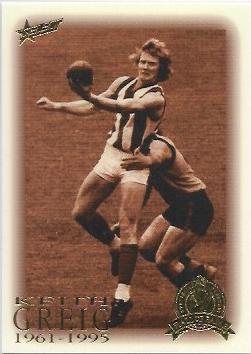 1996 Select Hall Of Fame (95) Keith Greig North Melbourne