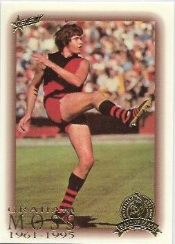 1996 Select Hall Of Fame (98) Graham Moss Essendon / Claremont