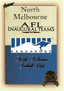 2003 Select Hall Of Fame (130) North Melbourne FC