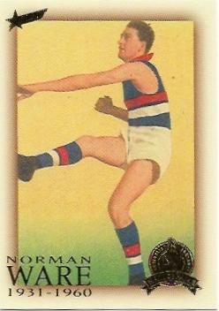 2003 Select Hall Of Fame (144) Norman Ware Footscray