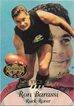 1996 Select Team Of The Century (TC18) Ron Barassi Melbourne / Carlton
