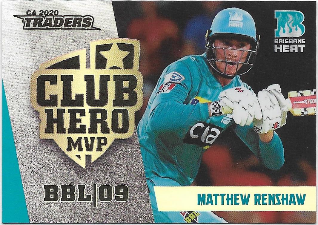 2020 / 21 TLA CA Club Heroes (CH3) Matthew RENSHAW Heat