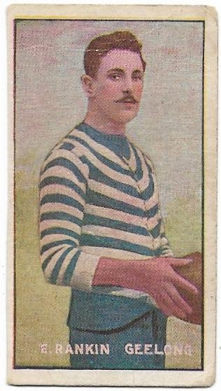 1906-07 Series C Sniders & Abrahams – Geelong – Edwin (Teddy) Rankin
