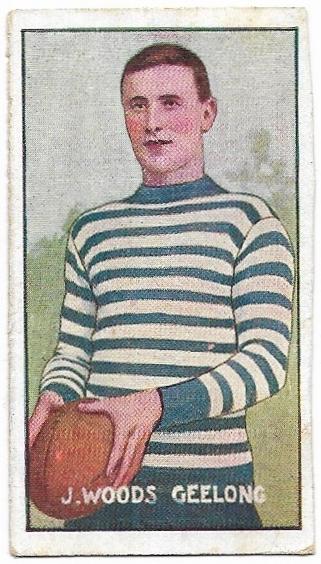 1906-07 Series C Sniders & Abrahams – Geelong – J. (Ike) Woods