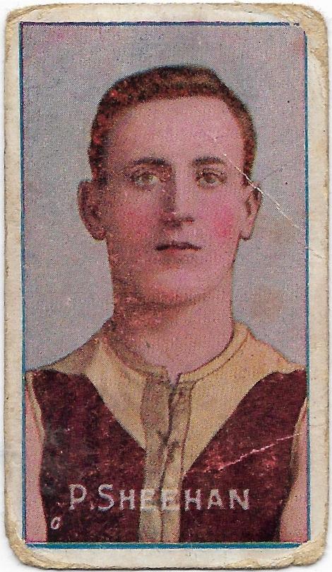 1908-09 Series D Sniders & Abrahams – Fitzroy – Percy Sheehan