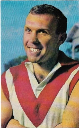 1964 Mobil Football Photo (40) Bob Skilton South Melbourne