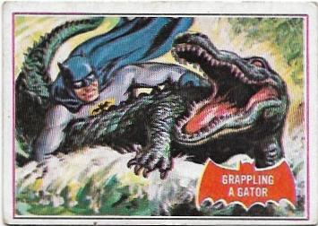 1966 Batman Red (2A) Grappling A Gator