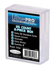 Ultra Pro Regular 25 Count Boxes (2 Pack)