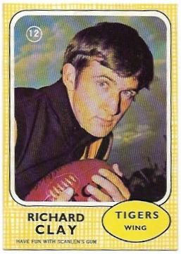 1970 Scanlens (12) Richard Clay Richmond *