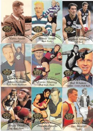 1996 Select Hall Of Fame Team Of The Century FULL SET (22 Cards)