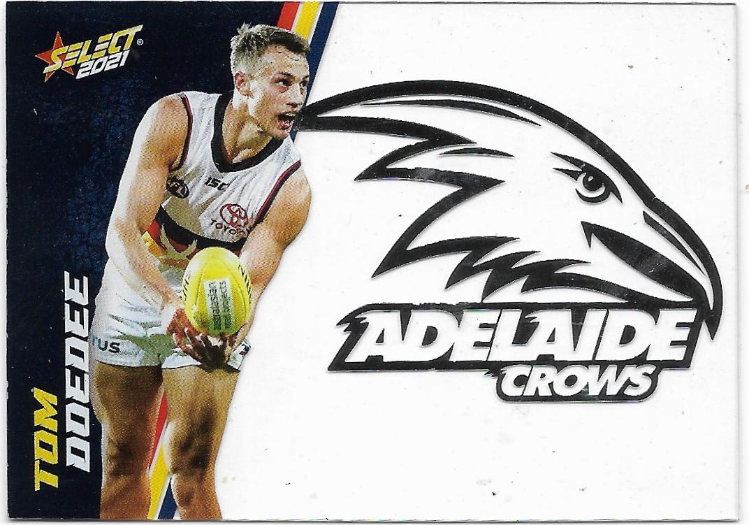 2021 Select Footy Stars Club Acetate (CA2) Tom DOEDEE Adelaide