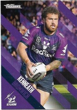 2021 Nrl Traders Base Card (064) Kenneath BROMWICH Storm.