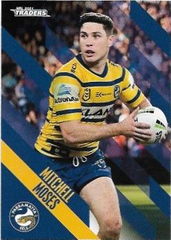 2021 Nrl Traders Base Card (098) Mitchell MOSES Eels