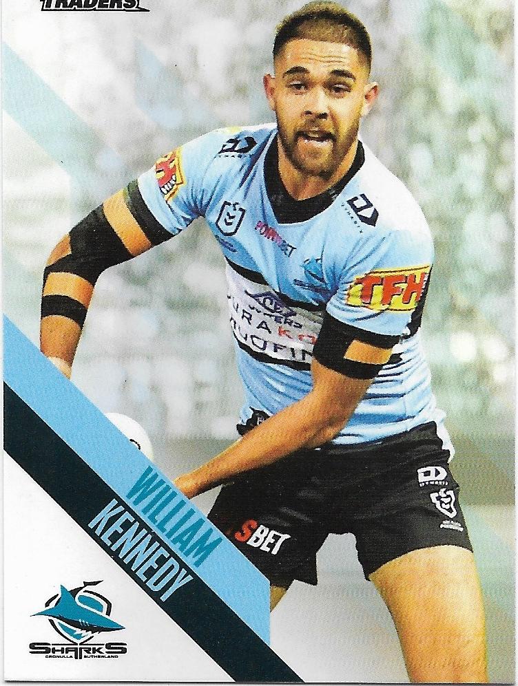 2021 Nrl Traders Parallel (PS037) William KENNEDY Sharks