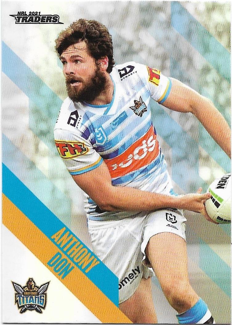 2021 Nrl Traders Parallel (PS044) Anthony DON Titans