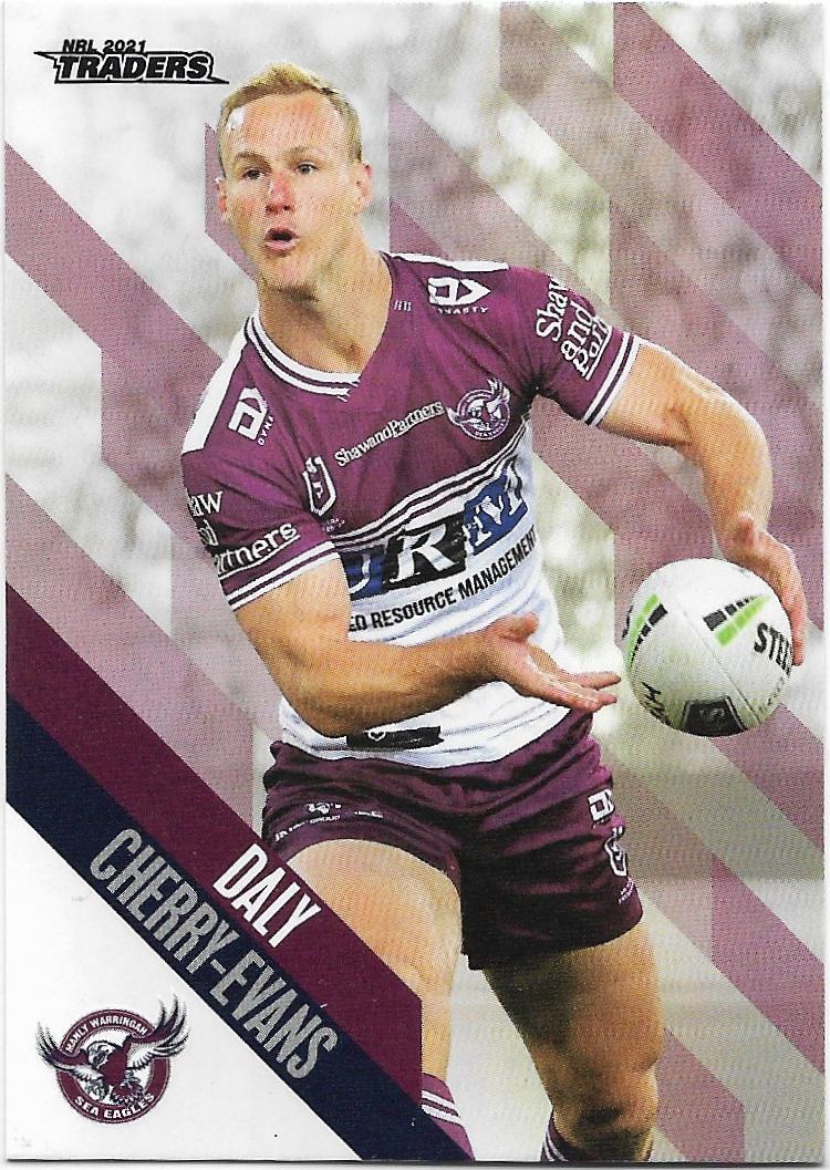 2021 Nrl Traders Parallel (PS052) Daly CHERRY-EVANS Sea Eagles