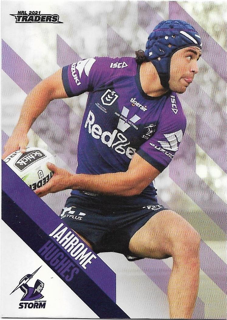 2021 Nrl Traders Parallel (PS066) Jahrome HUGHES Storm