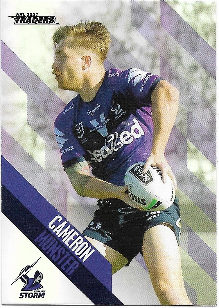 2021 Nrl Traders Parallel (PS068) Cameron MUNSTER Storm