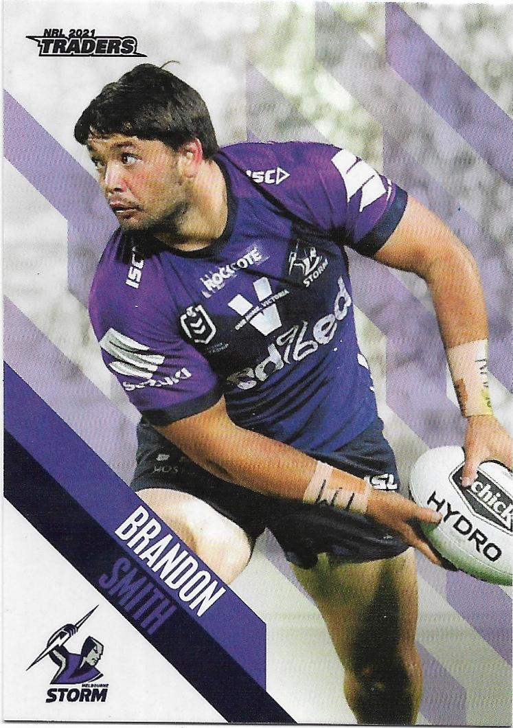 2021 Nrl Traders Parallel (PS070) Brandon SMITH Storm