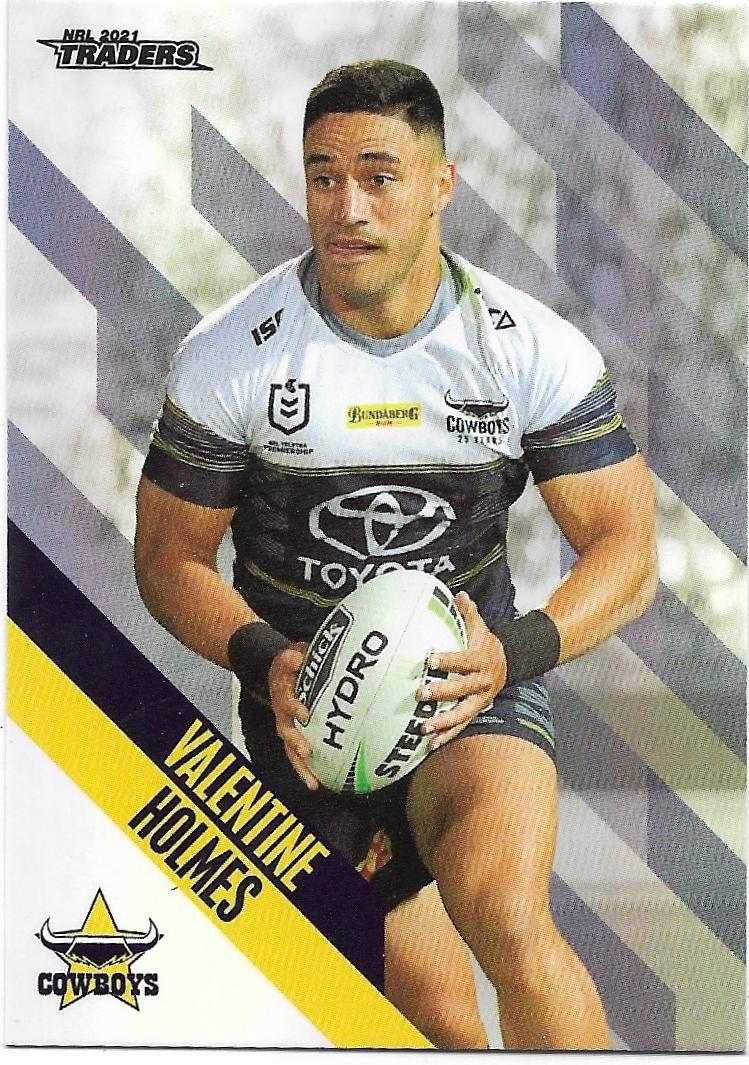 2021 Nrl Traders Parallel (PS084) Valentine HOLMES Cowboys