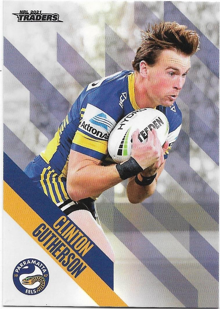 2021 Nrl Traders Parallel (PS095) Clinton GUTHERSON Eels