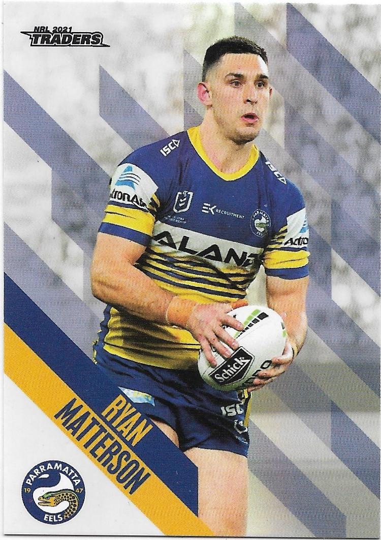 2021 Nrl Traders Parallel (PS097) Ryan MATTERSON Eels