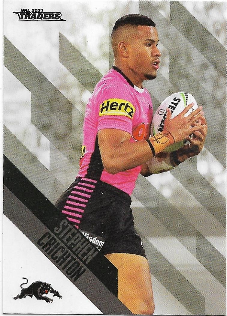 2021 Nrl Traders Parallel (PS103) Stephen CRICHTON Panthers