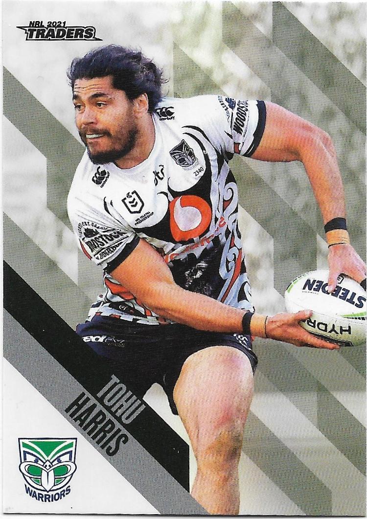 2021 Nrl Traders Parallel (PS143) Tohu HARRIS Warriors