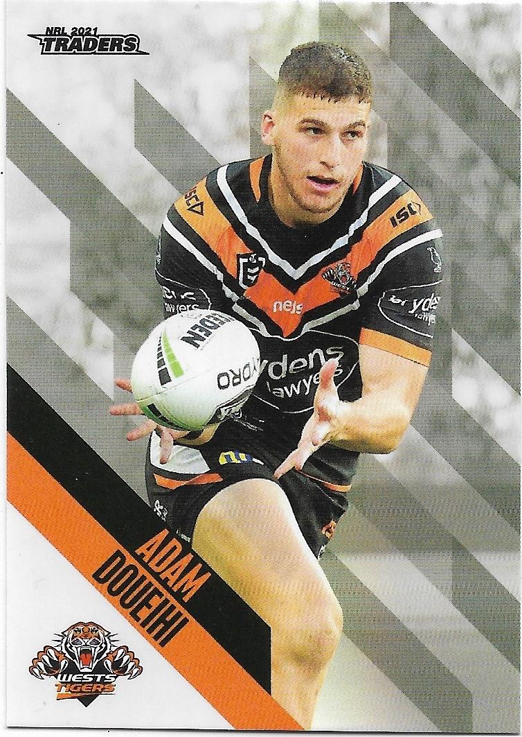 2021 Nrl Traders Parallel (PS155) Joseph LEILUA Wests Tigers
