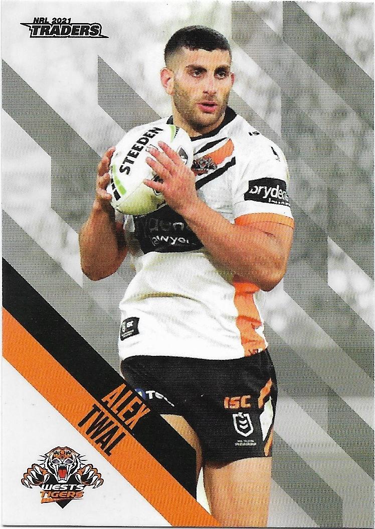 2021 Nrl Traders Parallel (PS160) Alex TWAL Wests Tigers