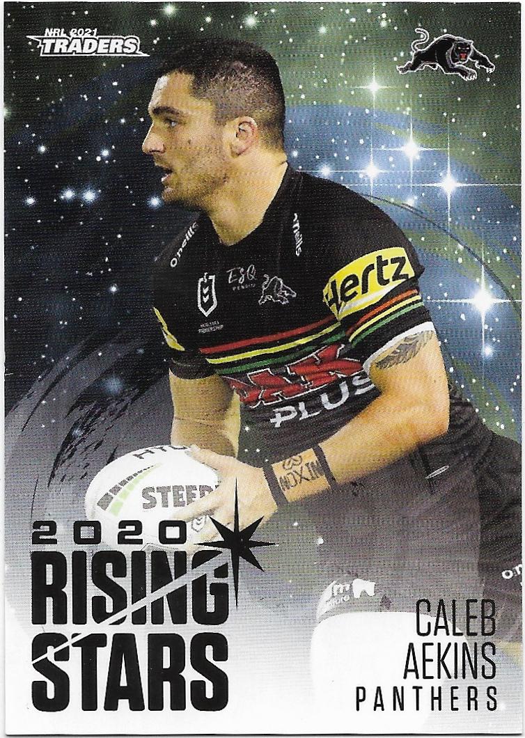 2021 Nrl Traders Rising Stars (RS31) Caleb AEKINS Panthers