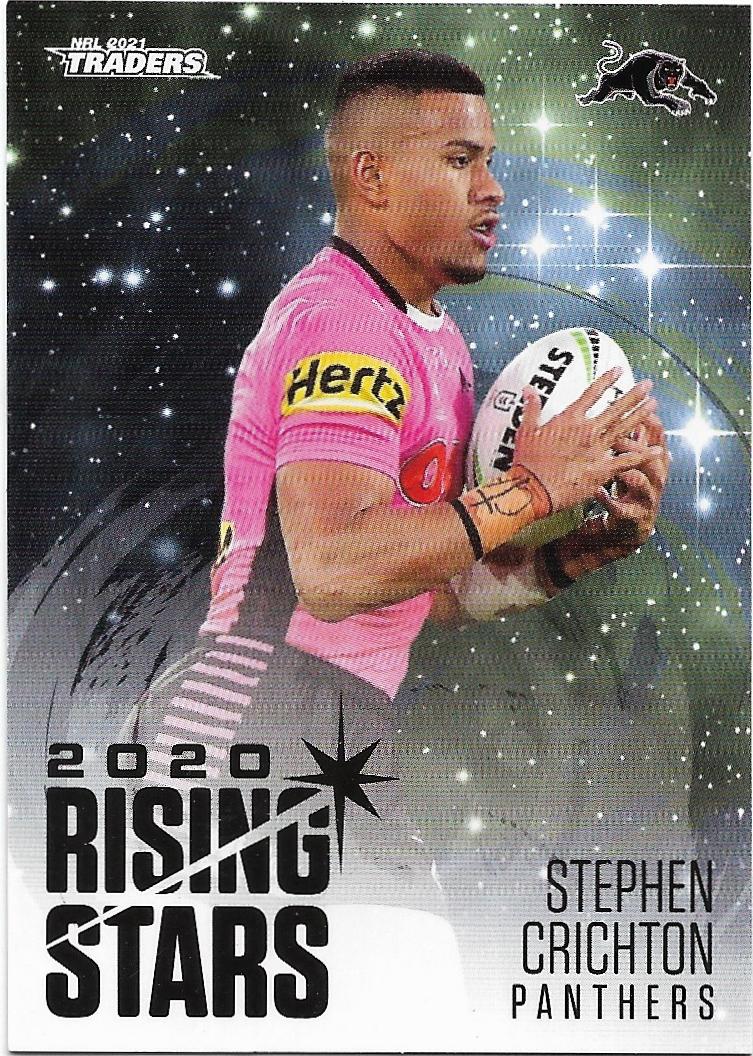 2021 Nrl Traders Rising Stars (RS32) Stephen CRICHTON Panthers