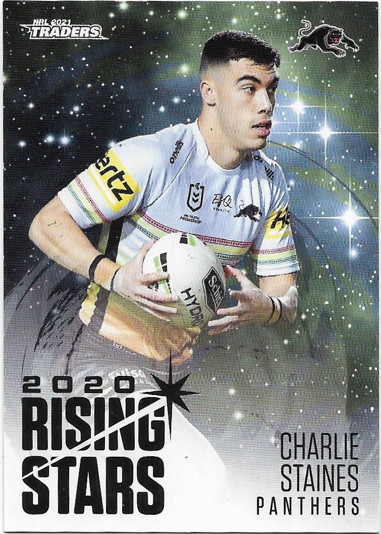 2021 Nrl Traders Rising Stars (RS33) Charlie STAINES Panthers