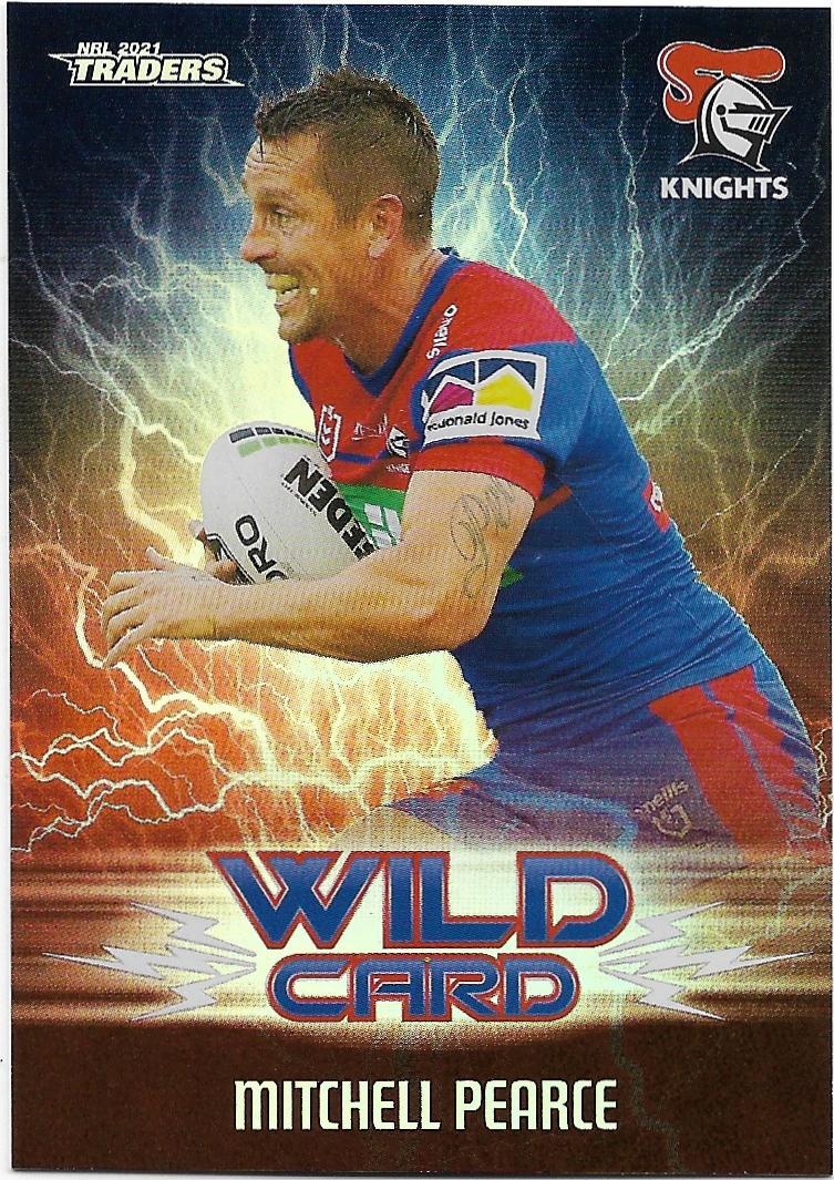 2021 Nrl Traders Wildcards (WC23) Mitchell PEARCE Knights