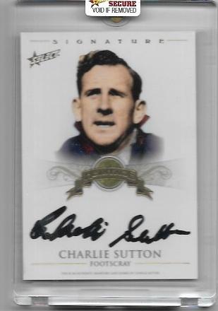 2011 Select Heritage (HS5) Charlie SUTTON Footscray 067/100