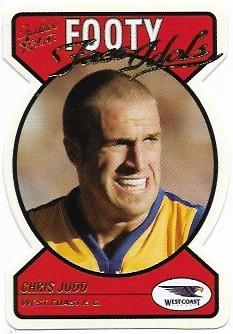 2005 Select Tradition Footy Face Idols (FFI15) Chris Judd West Cooast