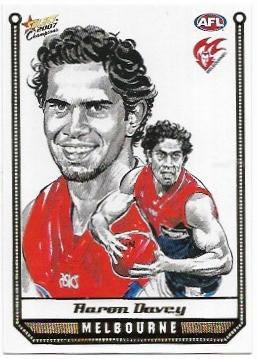 2007 Select Champions Sketch (SK19) Aaron Davey Melbourne